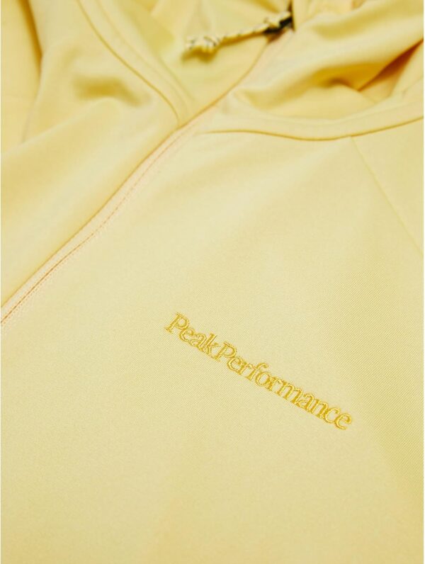 Light Hoodie Donna Peak Performance Mellow Yellow-3