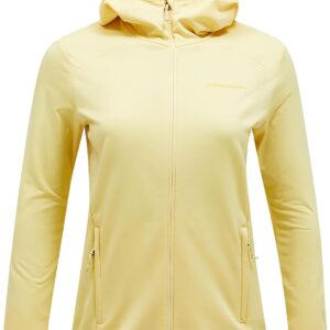 Light Hoodie Donna Peak Performance Mellow Yellow-0