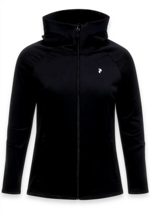 Giacche sportive donna Peak Performance Hoodie nera