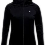 Giacche sportive donna Peak Performance Hoodie nera