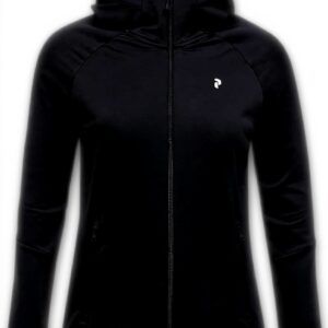 Giacche sportive donna Peak Performance Hoodie nera