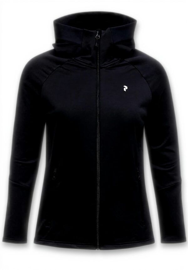 Giacche sportive donna Peak Performance Hoodie nera