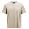 T-Shirt Peak Performance M Explore Logo Uomo Avid Beige