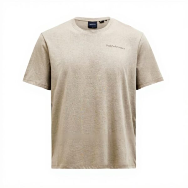 T-Shirt Peak Performance M Explore Logo Uomo Avid Beige