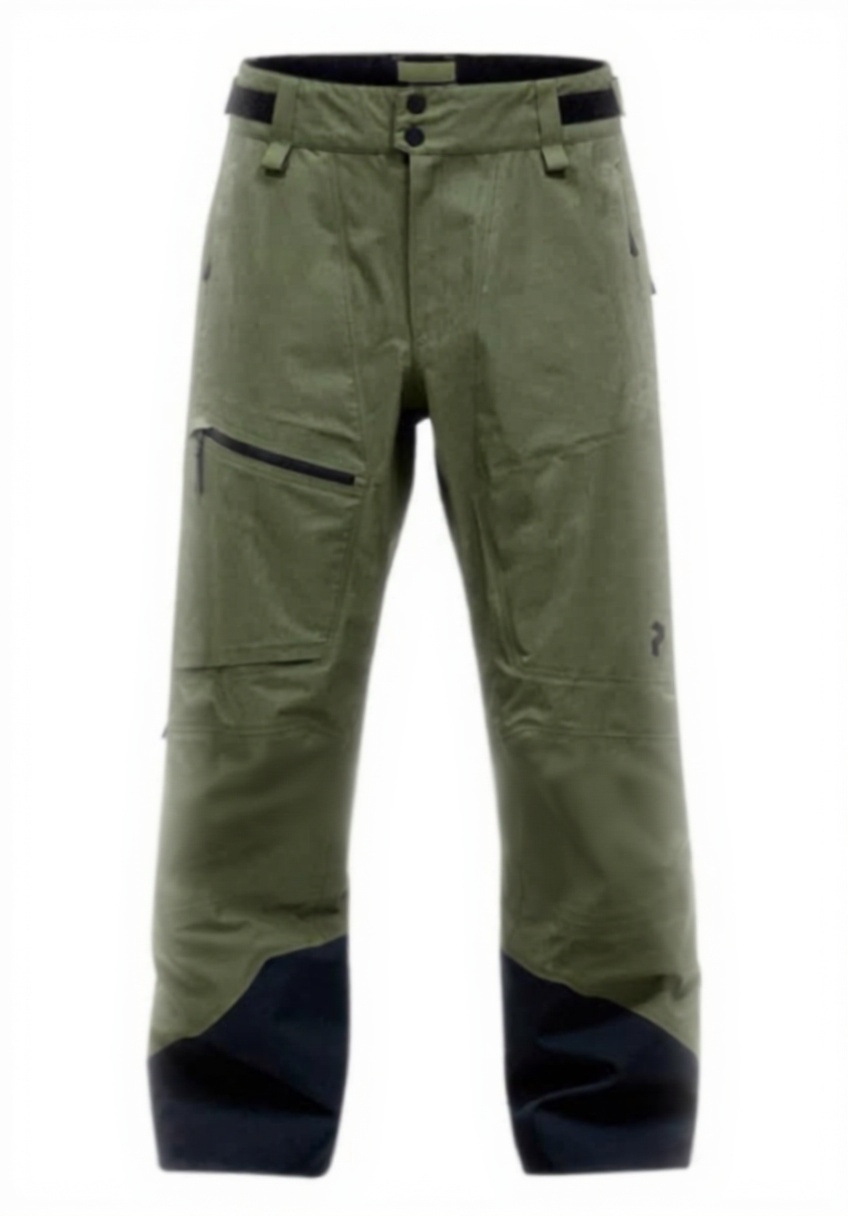 Peak Performance Alpine Goretex 3L Pants in azione sulla neve
