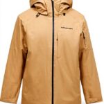 Giacca Peak Performance Uomo Marrone Isolata Sci L