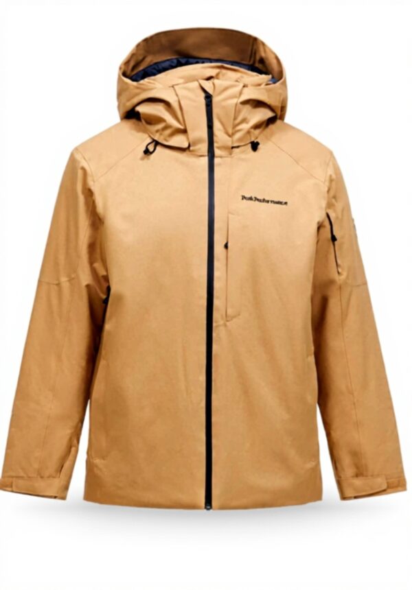 Giacca Peak Performance Uomo Marrone Isolata Sci L