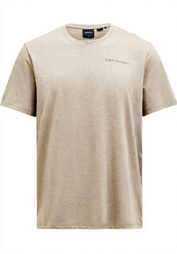 T-shirt Uomo Peak Performance Logo Explore Avid Beige XL