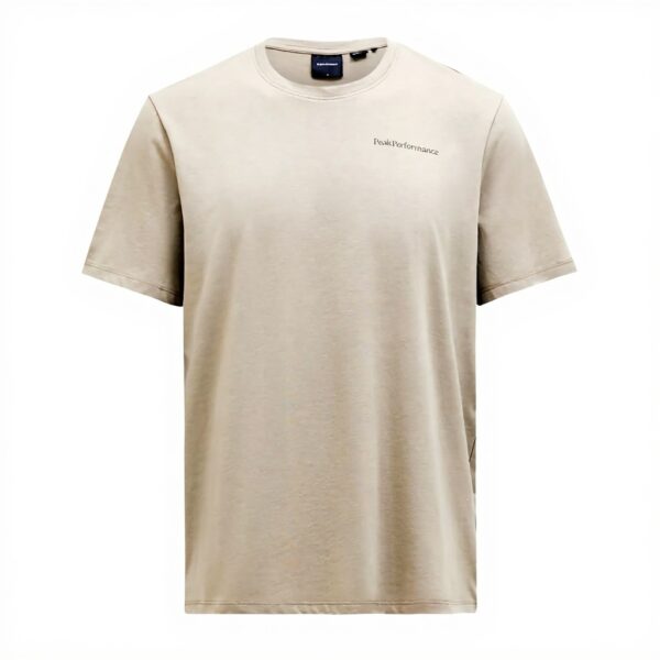 T-shirt Uomo Peak Performance Logo Explore Avid Beige XL