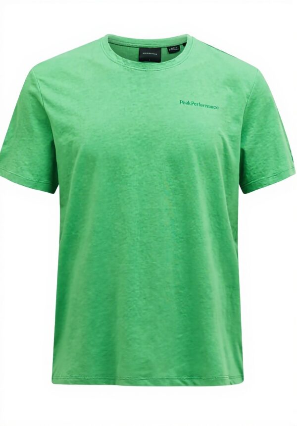 Maglietta uomo Peak Performance logo Explore trasparente