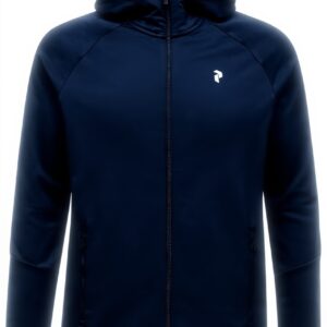 Felpa con cappuccio Peak Performance Uomo traspirante blu