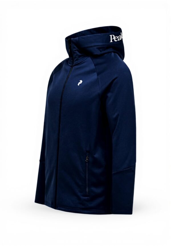 Felpa con cappuccio Peak Performance Uomo traspirante blu