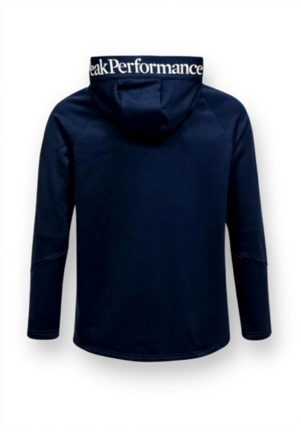 Felpa con cappuccio Peak Performance Uomo traspirante blu