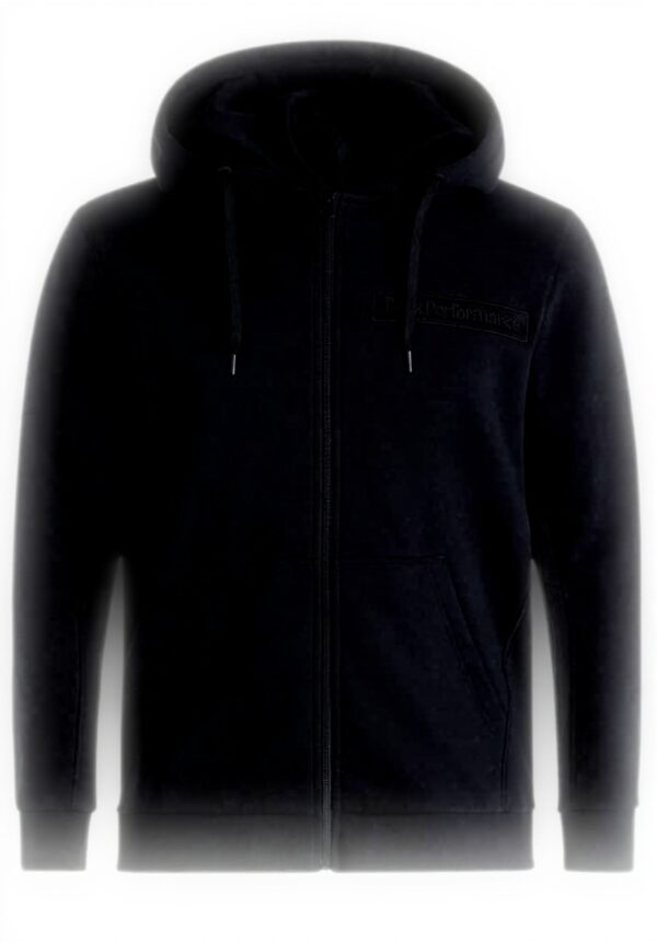 Maglione Cardigan Peak Performance Nero Escursionismo Unisex