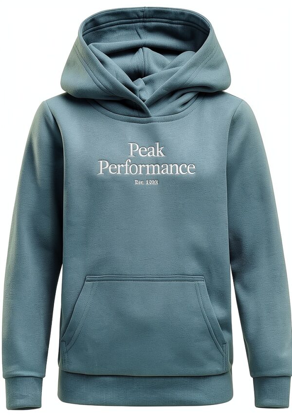 Felpa con cappuccio bambini Peak Performance Vision Offwhite