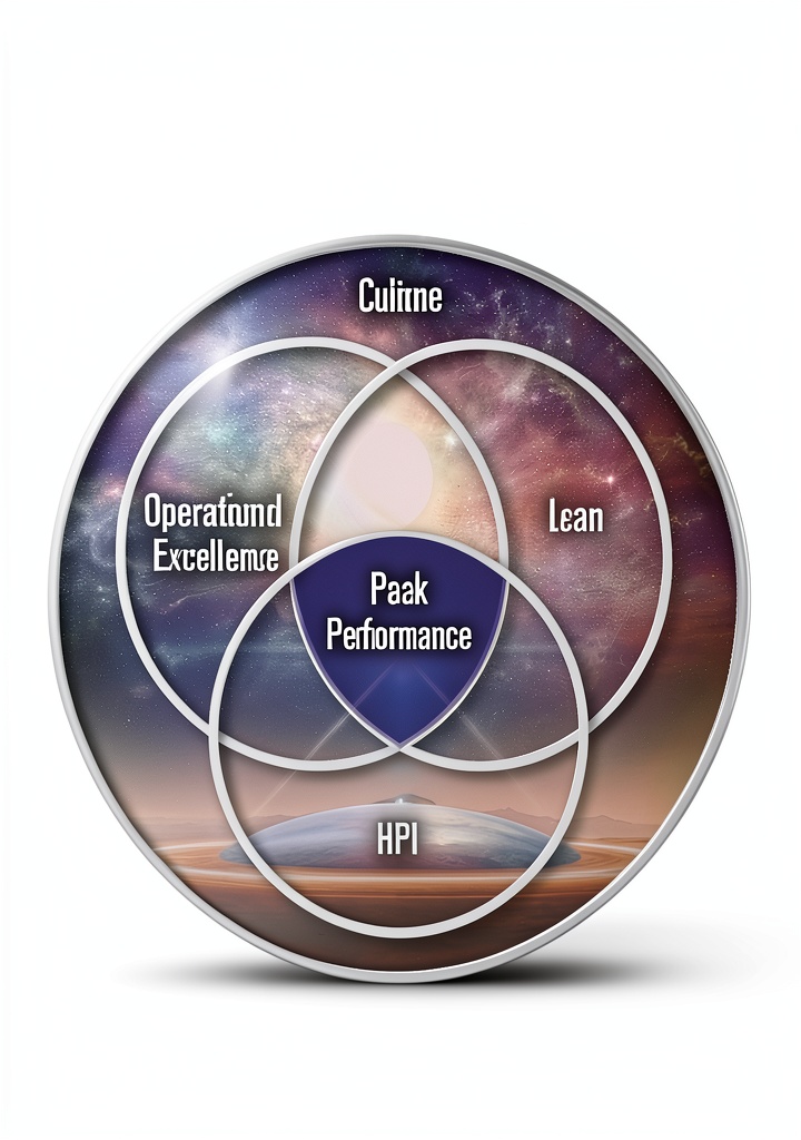 'Copertina del libro Peak Performance sulla scrivania di un ufficio industriale'