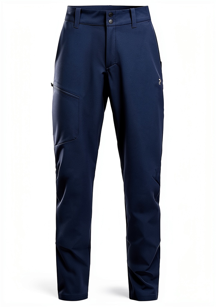 'Pantaloni softshell Peak Performance donna indossati durante un'escursione'