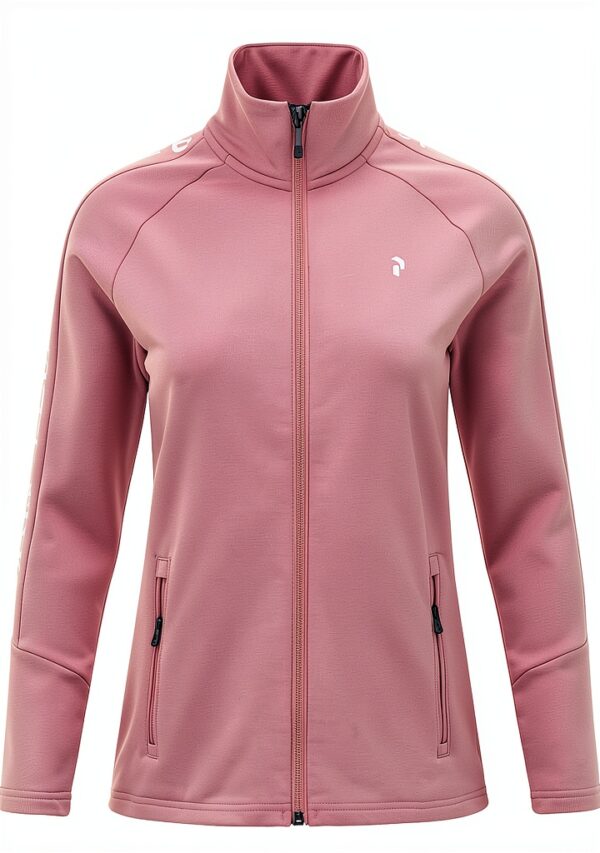Giacca donna Peak Performance Rider Zip Bitter Root rosa
